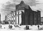 Alte Synagoge in Leipzig, Gottschedstraße, 1850