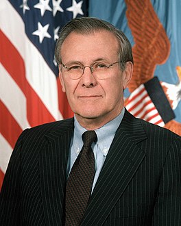 تفصیل= Rumsfeld in جنوری 2001