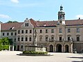 Schloss Thurn und Taxis, ehemalige Abtei St. Emmeram, seit 1812 fürstliche Residenz