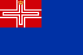 Dienst- und Kriegsflagge 1816–1848