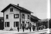 The old station in ca. 1920