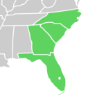 Symphyotrichum simmondsii distribution map