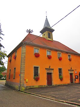 Lutherse kerk in Metting / Mettingen in Lothringen