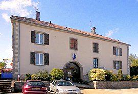 The town hall in Alaincourt