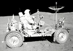 LRV von Apollo 15, David Scott