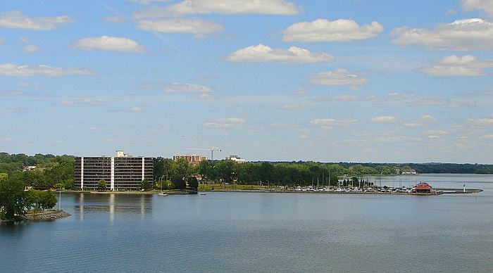 Marina of Bay of Quinte Yacht Club in Belleville