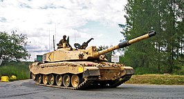 Challenger 2E tank