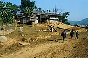 School children near Keokradong, 2007