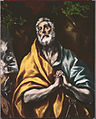El Greco: Der reumütige Petrus
