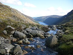 Blick in das Glendalough