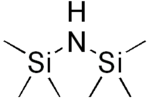 Structuurformule van hexamethyldisilazaan