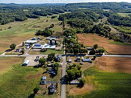 County C and County S crossroads