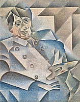 Juan Gris, Portrait of Pablo Picasso, 1912