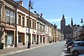 Alžbetina (Elisabeth's) Street, with the Cathedral of St Elisabeth in the distance