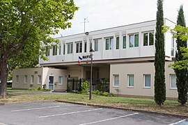 The town hall in Le Plessis-Pâté