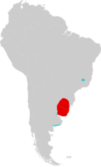 Mapa występowania