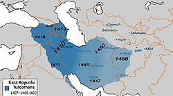 1410 - 1468 en geniş sınırları