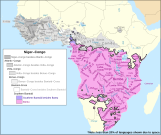 Map of the Southern Bantoid languages