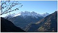 Vista delle Orobie da Spiazzi (Gromo), verso la Val Seriana.