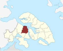 Lage des Sottrup Sogn in der Sønderborg Kommune