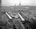 La stazione nel 1950