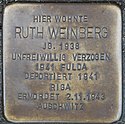 Stolperstein Huenxer Str 45 Dinslaken Weinberg Ruth