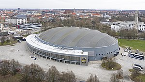 Die Volkswagen Halle Braunschweig (Februar 2020)