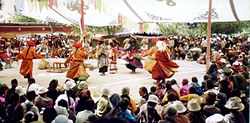 Sho Dun Festival at Norbulingka