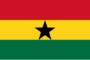 Flagge Ghanas