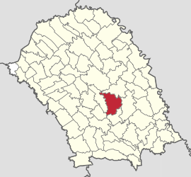 Location in Botoșani County