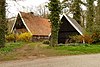 Boerderij met vakwerk in achter- en zijgevels