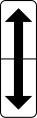 86.03 Indicates that the section to which the requirement applies extends on either side of the sign (this is a reminder)