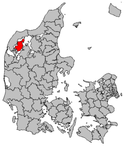 comune di Morsø – Localizzazione