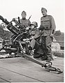 20 mm Flab Kanone zum Schutz der Reussbrücke Mellingen AG