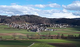 Blick auf Moosleerau