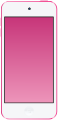 Ein pinker iPod touch der 6. Generation.