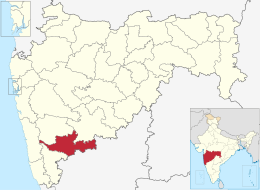 Distretto di Sangli – Mappa