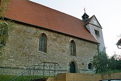 The village church of Stedten