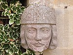 Sculpture of Richard of Chichester outside St Margaret's Church, Rottingdean