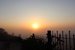 Sunrise seen from Nandi Hills