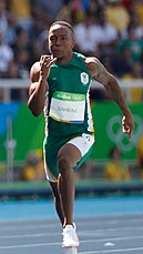 Akani Simbine belegte Rang vier