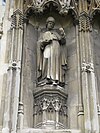 Statue of Augustine of Canterbury from Canterbury Cathedral
