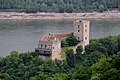 Die Burg Greifenstein (von der Tempelberg­warte aus gesehen)