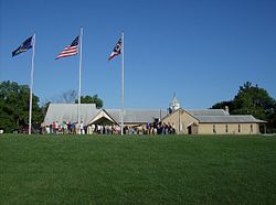 Camp Hugh Taylor Birch, a Boy Scout camp, is located in Miami Township