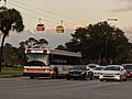 Disney Transport bus operating during Skyliner service suspension