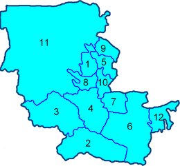 Distretto di Arnasoy – Mappa