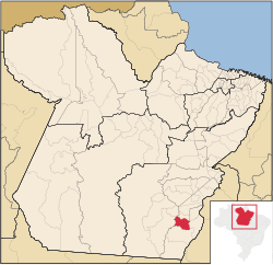 Location in the State of Pará