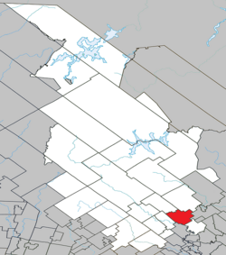 Location within Matawinie RCM