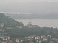 Il Santuario dei Laghi di Avigliana visto dal Castello