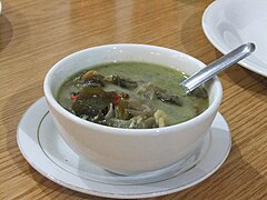 Sayur lodeh, vegetables stew in coconut milk.